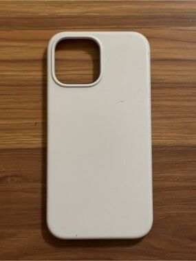 White Silicone Cell Phone Case - Unbranded
